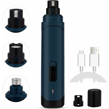 Elektrisk hundkloslip - Klosax med elektrisk kloslip för hundar, katter och kaniner (2 hastigheter, snabbladdning via USB)