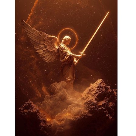 5D DIY Fuld Bor Rund Diamant Maleri Kit - Fantasy Diamant Broderi Hjemmeindretning