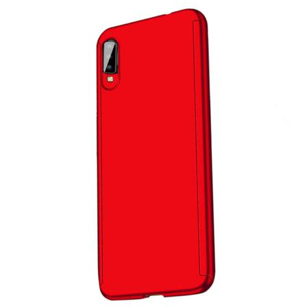 Genomtänkt Heltäckande FLOVEME Skal - Samsung Galaxy A70 Röd