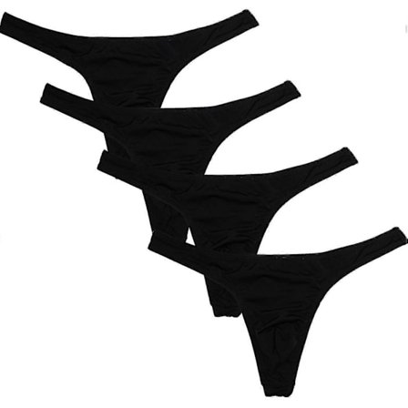 Pakke med 4 herre-stringtrusser