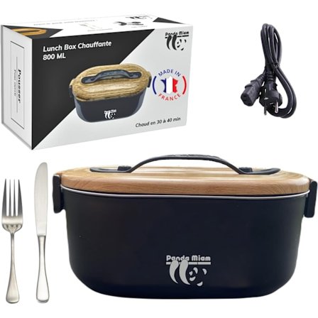 Uppvärmbar Matlåda 800 ml 2-pack PANDAMIAM