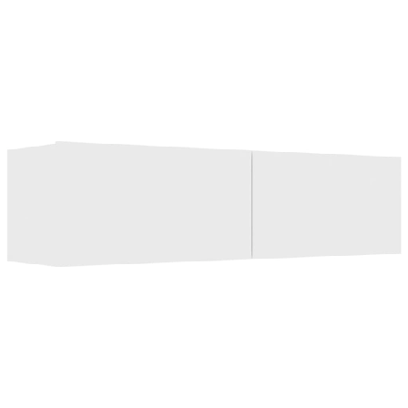 vidaXL TV-bänk vit 120x30x30 cm konstruerat trä