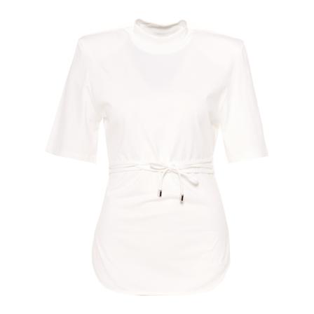 The Attico T-shirt Hvid, Dame Bluser