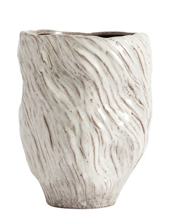 Muubs Mud Vase - Cream - H:25CM