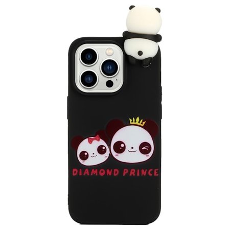 Cute 3D iPhone 14 Pro cover - To Pandaer