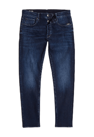 G-Star 3301 Slim Jeans Herr Blå W32/L32
