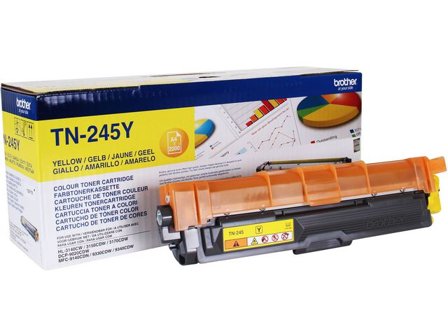 Brother Toner TN245Y 2,2K gul - Lyreco - Toner och bläck - Tonerkassetter - Toner Brother
