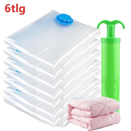 Vakuumförvaringspåsar för kläder, sängöverkast, resor, vakuumkompressionspåsar, förvaringsväskor, klädpåsar för sängkläder och kuddar