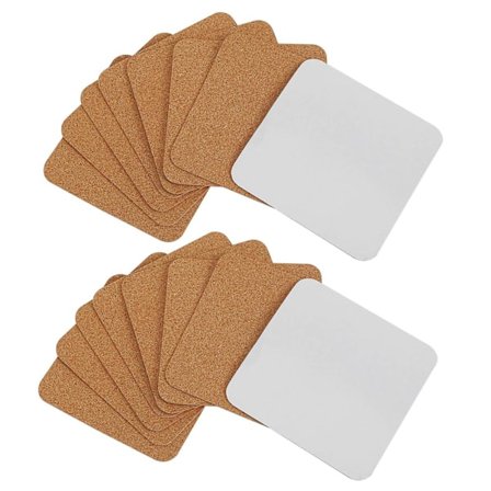 Selvklæbende Korkunderlag, Korkpuder Korkbagplade Underlag og DIY Håndværksprodukter (100