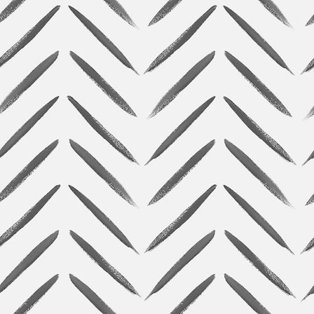 Holden Decor Chevron Brush Marks Mustavalkoinen Tapetit 13040