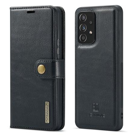 DG.MING 2-i-1 Magnet Pung Samsung Galaxy A53 Sort