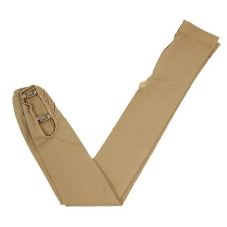 Kunstløp Strømpebukser Jente Dame Skøyte Spenn Leggings Krystall 11-14