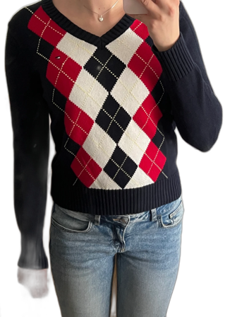 Stickad Tommy Hilfiger tröja