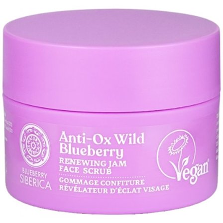 NATURA SIBERICA - Regenererande ansiktspeeling med blåbärssylt 50 ml gel