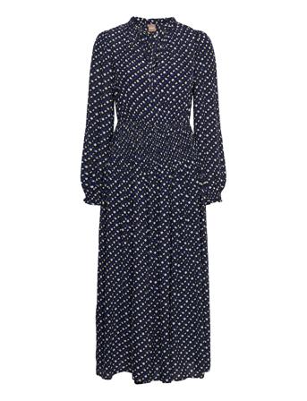 Dasota1 Dresses Shirt Dresses Marineblå BOSS*Betinget Tilbud