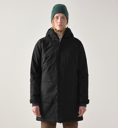 Haglöfs Salix Proof Mimic II Parka Women True Black - XS
