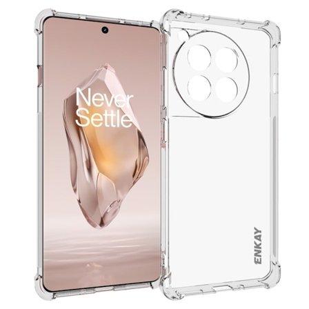 ENKAY genomskinligt stöttåligt OnePlus Ace 3 / OnePlus 12R skal