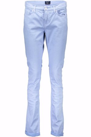 Gant Pantalone Donna Azzurro
