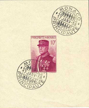 Monaco 1938 - YT BF 1 - Stemplet