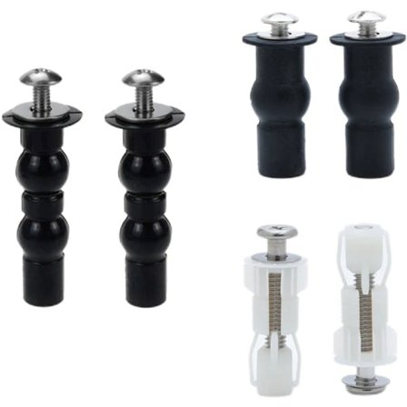 Par toalettsete hengselfester 3 størrelser