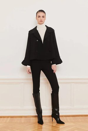 Avenue Trenchcoat Black S