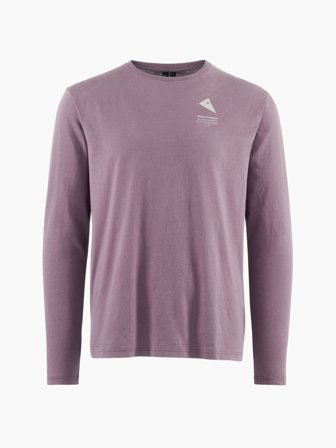 Klättermusen - Runa Maker LS Tee Men's's - Black Plum - Men's - M