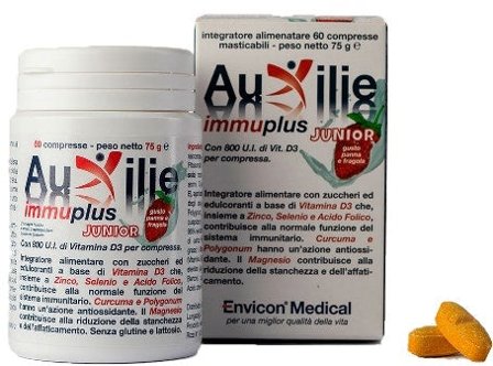Auxilie Immuplus Junior Masticabile 30 Compresse