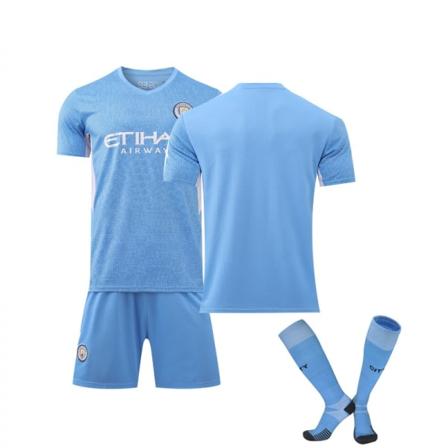 Uusi kausi Manchester City Koti Lapset Aikuiset Jalkapallo Jalkapallopaita Harjoituspaita Suit22