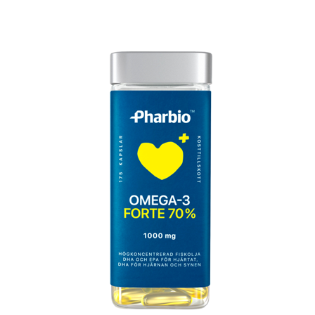 Pharbio Omega-3 Forte 175 kapslar
