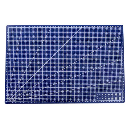 A3 Skjære- og graveringsmatte for håndverksskjæring med høy presisjonsskala for scrapbooking
