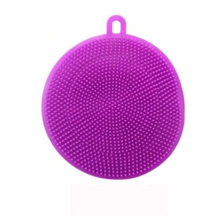 Multifunksjon Silikon Skål Rengjøring Børste Skure Pad Kryte Panne Vask Børster