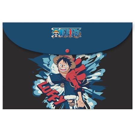 One Piece Dokumentförvaringspåse A/4 Luffy