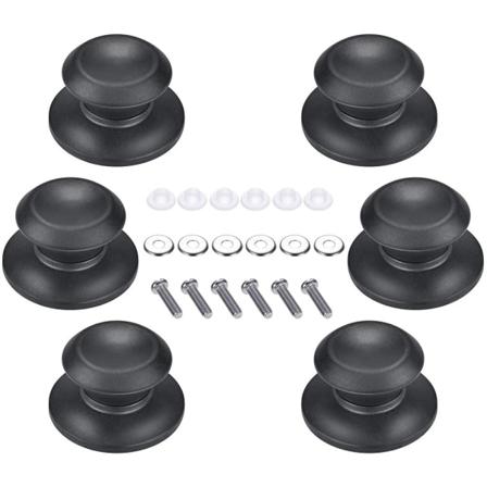 Universal Bakelite Pottelokknappsett med 6 stk - Passer alle merker