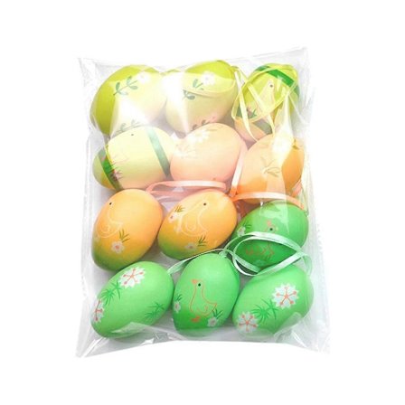 C Påske DIY Håndmalte Egg Barnehage Fargeleggingsleker Simulerings Egg Fargeleggings Egg[D]