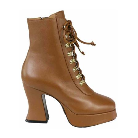 Roberto Festa, Heeled Boots Brązowy, Kobieta, Rozmiar: 36 EU