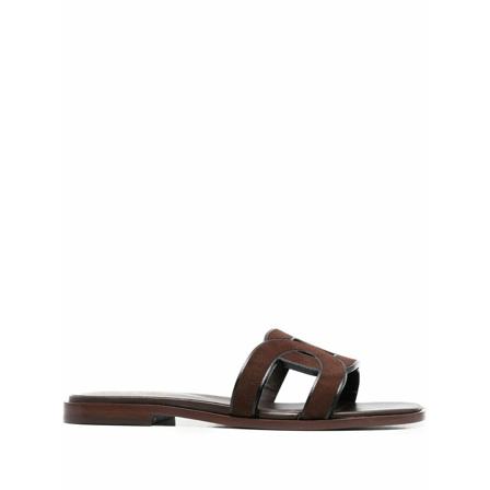 Tod's, Mules Bruin, Dames, Maat:36 EU