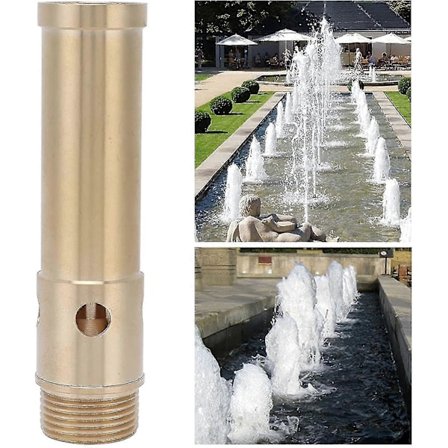 Skummende fontenedyse, slitesterkt levende vann, langvarig bruk, skumbassengsprinkler, hagepark, flytende fontenedyse