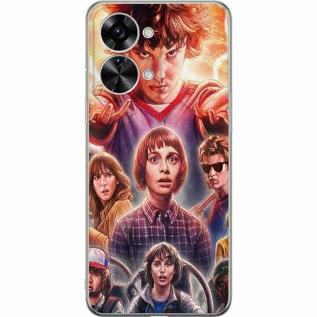 Oneplus Nord 2t Genomskinligt Skal Stranger Things