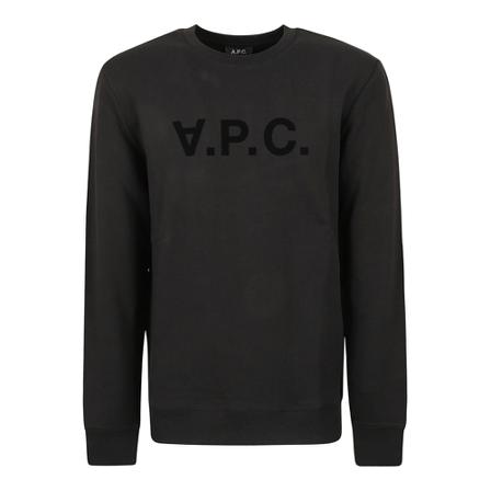 A.p.c. - Tröjor - Svart - Herr - Storlek: S, Herr, Storlek: S