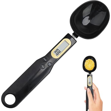 Elektronisk måttsked med LCD-skärm, 500g/0,1g Digital måttsked Hög precision Elektronisk vågsked Våg Köksredskap