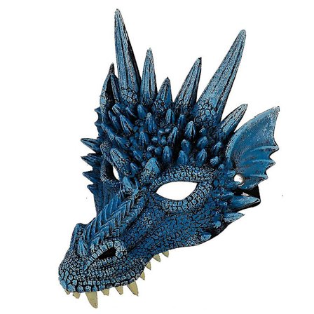 Halloween Cosplay Full Mask Vuxen Fest Rekvisita 3d Drake Mask
