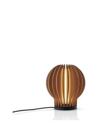 Eva Solo Radiant Rund Led Lampe Oak - Brown - ONE SIZE