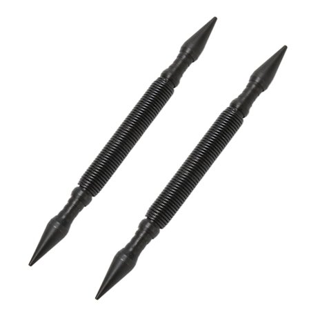 2 stk. dobbelthodet fjærpunch 1/32 tommer senterpunch 1/16 tommer spikersetter 3500PSI slagkraft hammerløs fjærspikersett