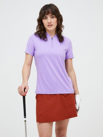 Peak Performance - Turf Zip Shortsleeve Polo Women