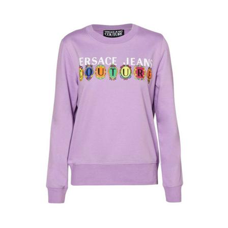Versace Jeans Couture, Sweatshirt Różowy, Kobieta, Rozmiar: M