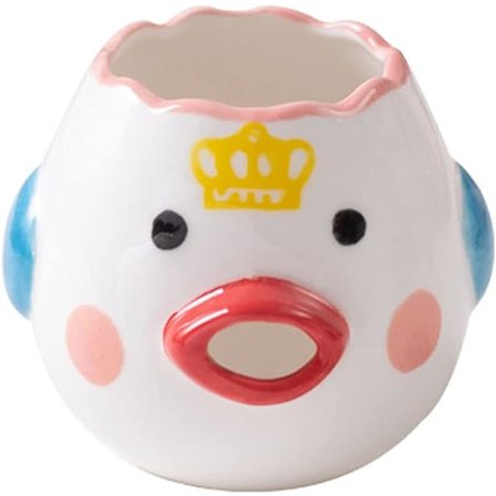 Keramisk äggseparator Cartoon äggseparator Mini äggvita äggula separator Keramisk äggseparator Köksbakningsverktyg (Stil 2)