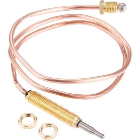 24" Kaasukuumennuselementtisarja, M8x1-kierteinen yleismallinen kuumennuselementin lämpötila-anturi, liekinvarmistin BBQ-grilliin, tulipesään