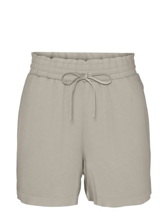 Vmmymilo Hw Paperbag Shorts Wvn Ga Grey Vero Moda