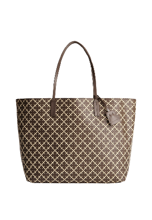 By Malene Birger Abi mönstrad toteväska Handväskor Dam Brun ONESIZE