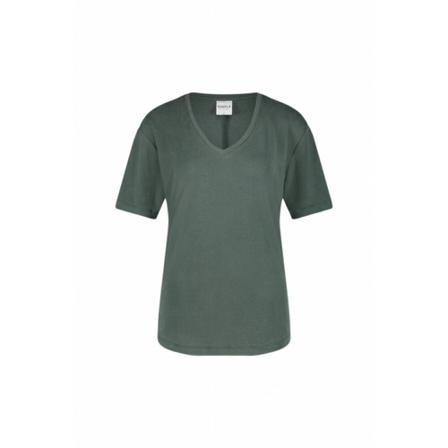 Simple Lisa top Forest Green , Groen , Dames , Maat: XL